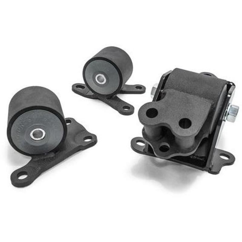 Honda Civic Engine Mount Kit - Innovative Mounts - 75A Bushings (3 Bolt) - Black - `96-`00 Honda Civic Engine Mount Kit - Innovative Mounts - 75A Bushings (3 Bolt) - Black - `96-`00